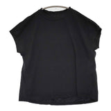 gungendo ヴィンテージコットンプルオーバー 深山嫁菜 定価13200円 半袖Ｔシャツ カットソー 24SS ブラック レディース 群言堂【中古】5-0815S♪