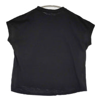 gungendo ヴィンテージコットンプルオーバー 深山嫁菜 定価13200円 半袖Ｔシャツ カットソー 24SS ブラック レディース 群言堂【中古】5-0815S♪