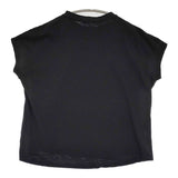 gungendo ヴィンテージコットンプルオーバー 深山嫁菜 定価13200円 半袖Ｔシャツ カットソー 24SS ブラック レディース 群言堂【中古】5-0815S♪