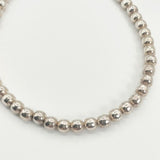 ERICKA NICOLAS BEGAY エリッカニコラスビゲイ シャイニーシルバーネックレス 5mm/40cm シルバー925 ネックレス シルバー レディース【中古】5-1012G∞