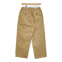 veritecoeur ストレートタックパンツ サイズ1 定価30800円 ST-155 パンツ 24SS ベージュ レディース ヴェリテクール【中古】5-0815G♪