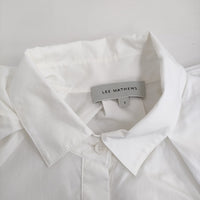 LEE MATHEWS パフスリーブシャツ サイズ1 北川景子着用 チュニック ブラウス シャツ 20SS ホワイト レディース リーマシュー【中古】5-0815S♪