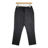 TRAVAIL MANUEL T/Cツイルペグパンツ 511001 イージー パンツ チャコールグレー レディース トラバイユマニュアル【中古】5-1126G∞