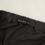 TRAVAIL MANUEL T/Cツイルペグパンツ 511001 イージー パンツ チャコールグレー レディース トラバイユマニュアル【中古】5-1126G∞