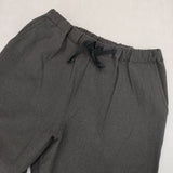 TRAVAIL MANUEL T/Cツイルペグパンツ 511001 イージー パンツ チャコールグレー レディース トラバイユマニュアル【中古】5-1126G∞