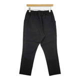 TRAVAIL MANUEL 511001-1 T/Cツイルペグパンツ イージー パンツ ブラック レディース トラバイユマニュアル【中古】5-1126G∞