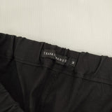 TRAVAIL MANUEL 511001-1 T/Cツイルペグパンツ イージー パンツ ブラック レディース トラバイユマニュアル【中古】5-1126G∞