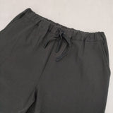 TRAVAIL MANUEL 511001-1 T/Cツイルペグパンツ イージー パンツ ブラック レディース トラバイユマニュアル【中古】5-1126G∞