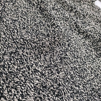 BEATRICE コットンシルク ミックス セーター ニット ブラック ホワイト レディース ベアトリス【中古】5-0819M♪