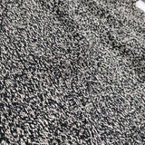BEATRICE コットンシルク ミックス セーター ニット ブラック ホワイト レディース ベアトリス【中古】5-0819M♪