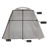 Brahmin ニットソー プルオーバーニットブラウス カットソー グレー レディース ブラーミン【中古】5-1126M∞