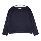 Harriss コットンポリエステル プルオーバー ドルマンスリーブ カットソー ネイビー レディース ハリス【中古】5-1126M∞