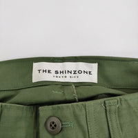 Shinzone BAKER PANTS べイカーパンツ サイズ36 15AMSPA18 定価23100円 パンツ カーキ レディース シンゾーン【中古】5-0815G♪