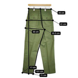 Shinzone BAKER PANTS べイカーパンツ サイズ36 15AMSPA18 定価23100円 パンツ カーキ レディース シンゾーン【中古】5-0815G♪