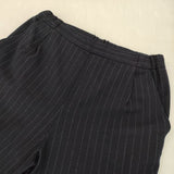 dolly sean ストライプ イージー パンツ ネイビー レディース ドーリーシーン【中古】5-1016G∞