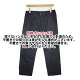 SI-HIRAI コットンリネン パンツ ネイビー レディース スーヒライ【中古】5-1016G∞