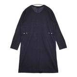 HARRISS GRACE スナップロングカーディガン 定価20900円 GK201-11201 カーディガン ネイビー レディース ハリスグレース【中古】5-1016M∞