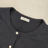 HARRISS GRACE スナップロングカーディガン 定価20900円 GK201-11201 カーディガン ネイビー レディース ハリスグレース【中古】5-1016M∞