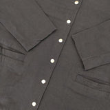 HARRISS GRACE スナップロングカーディガン 定価20900円 GK201-11201 カーディガン ネイビー レディース ハリスグレース【中古】5-1016M∞