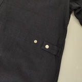 HARRISS GRACE スナップロングカーディガン 定価20900円 GK201-11201 カーディガン ネイビー レディース ハリスグレース【中古】5-1016M∞