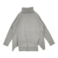 GALLARDAGALANTE GG15R0055330200 タートルネック シルク混 セーター ニット グレー レディース ガリャルダガランテ【中古】5-1007T△