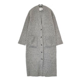 C+ K91529-3631 ロングカーディガン サイズ38 ウール カーディガン グレー レディース シー【中古】5-1007T△
