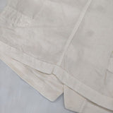 nest Robe 01163-1035 リネン切替 製品染め ジレ ベスト オフホワイト レディース ネストローブ【中古】5-1016M∞