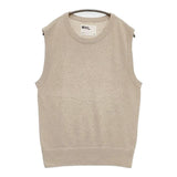 MHL. 596-9260503 DRY LINEN COTTON VEST ノースリーブニット ベスト ベージュ メンズ エムエイチエル【中古】5-1016M∞