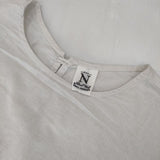 RNA シャーリングブラウス 定価7920円 B-2642 コットンリネン ブラウス シャツ ライトベージュ レディース アールエヌエー【中古】5-1016M∞