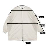 RNA シャーリングブラウス 定価7920円 B-2642 コットンリネン ブラウス シャツ ライトベージュ レディース アールエヌエー【中古】5-1016M∞