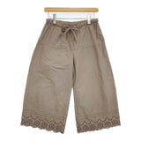 Pual ce cin カットワーク インナーパンツ ぺチ パンツ グレー レディース ピュアルセシン【中古】5-1016G∞