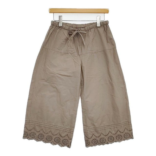 Pual ce cin カットワーク インナーパンツ ぺチ パンツ グレー レディース ピュアルセシン【中古】5-1016G∞