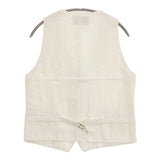 nest Robe 01141-1127 リネン ジレ ベスト アイボリー レディース ネストローブ【中古】5-1113M∞