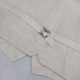 nest Robe 01141-1127 リネン ジレ ベスト アイボリー レディース ネストローブ【中古】5-1113M∞