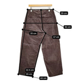 nest Robe コーデュロイタックパンツ 01203-1007 パンツ ブラウン レディース ネストローブ【中古】5-1206T♪