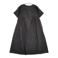 Ray Beams バッグリボンギャザーワンピース 定価13000円 ワンピース ブラック レディース レイビームス【中古】5-0819S♪