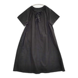 Ray Beams バッグリボンギャザーワンピース 定価13000円 ワンピース ブラック レディース レイビームス【中古】5-0819S♪