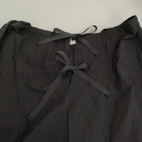 Ray Beams バッグリボンギャザーワンピース 定価13000円 ワンピース ブラック レディース レイビームス【中古】5-0819S♪