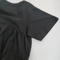 Ray Beams バッグリボンギャザーワンピース 定価13000円 ワンピース ブラック レディース レイビームス【中古】5-0819S♪
