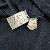 nest Robe ワイド 短丈 01152-1214 ポケット付き 無地 半袖Ｔシャツ カットソー ネイビー レディース ネストローブ【中古】5-0819S♪
