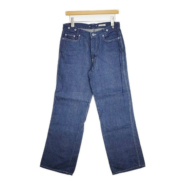 nest Robe 01125-1139 リネンジーンズ インディゴ デニムパンツ ブルー レディース ネストローブ【中古】5-1126G∞