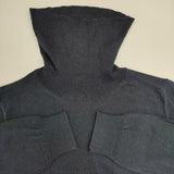 nest Robe コットンカシミヤ タートルネック 01143-1146 セーター ニット ネイビー レディース ネストローブ【中古】5-1007T△