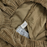 nest Robe 01183-2008 5Wソフトコールイージーキュロット ワイドパンツ コーデュロイ 定価25300円 キュロット キャメル レディース ネストローブ【中古】5-1007T△