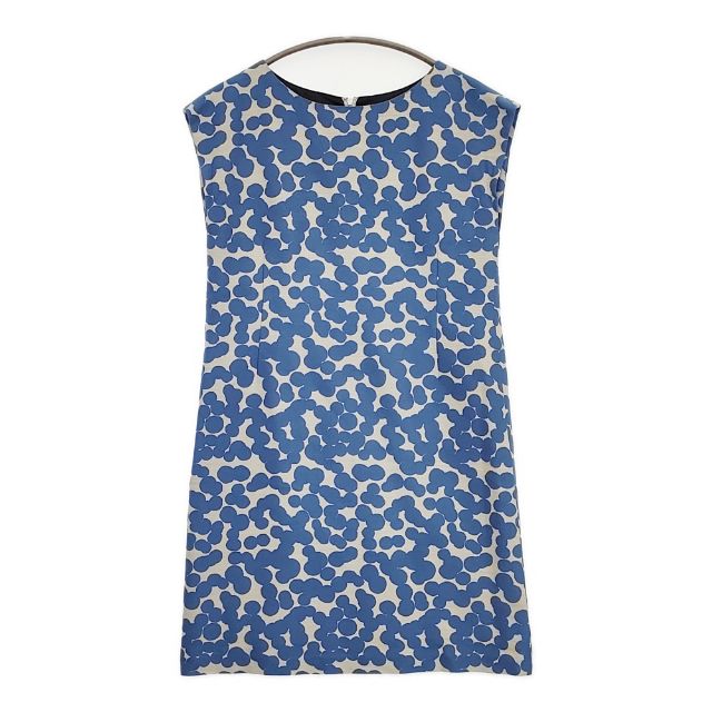 mina perhonen La3417 soda water ノースリーブドレス ウールカシミヤ