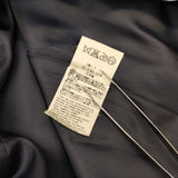 mina perhonen La3417 soda water ノースリーブドレス ウールカシミヤシルク ワンピース ブルー ライトグレー レディース ミナペルホネン【中古】5-1124M∞