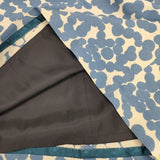 mina perhonen La3417 soda water ノースリーブドレス ウールカシミヤシルク ワンピース ブルー ライトグレー レディース ミナペルホネン【中古】5-1124M∞