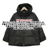 IENA ハイマルチタフタ ダウンショートコート 定価49500円 サイズ38 ダウンジャケット 23AW ブラック レディース イエナ【中古】5-1024A◆