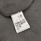 PASSIONE ノーカラー リバーシブル ボア スエード サイズ38 ジャケット グレー レディース パシオーネ【中古】5-1024A◆