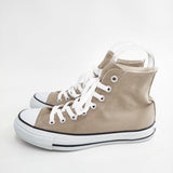 CONVERSE 新品 オールスター ハイカット 25cm スニーカー ベージュ レディース コンバース【中古】5-1217G◎