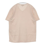 theory RASA HEARST コットンポリエステル Vネック カットソー 半袖ニットソー セーター ニット ピンク メンズ セオリー【中古】6-0422S∞